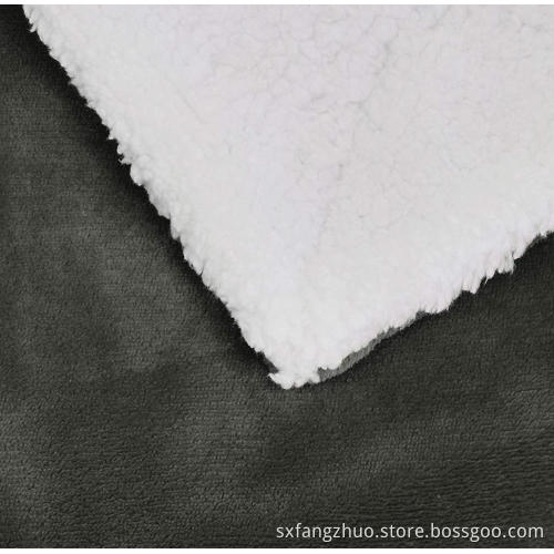 sherpa pet dog blanket car lap microfiber blanket